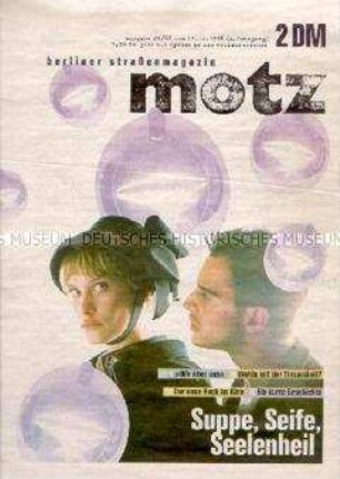 Berliner Straßenzeitung "motz" über ein Wohnprojekt für Obdachlose
