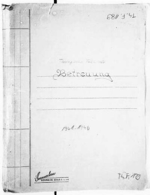 Betreuung von Angehörigen der Wehrmacht