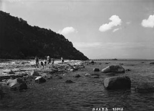 Küste zwischen Baabe und Sellin mit Seebrücke