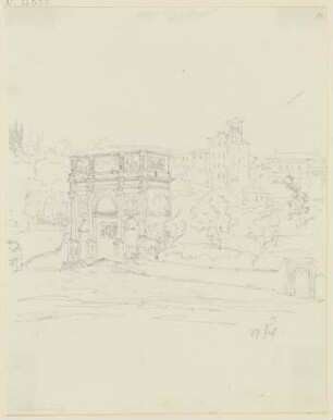 Der Konstantinsbogen in Rom