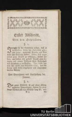 [Zweyte Abtheilung: Fortsetzung Band 1]