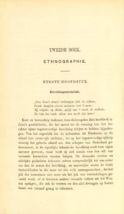 Tweede boek. Ethnographie