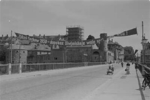 Volkstreffen der Sorben von 08.07. bis 10.07.1950 in Bautzen. : Zjězd Serbow Budyšinje wot 08.07. do 10.07.1950.