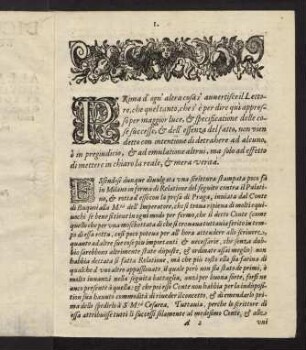 1-25, Dicchiaratione, et aggiunta di molte particolarità...