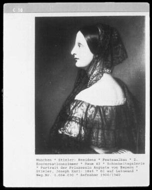 Portrait der Prinzessin Auguste von Bayern