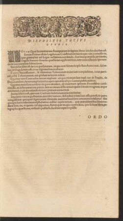 Dispositio Totius Operis