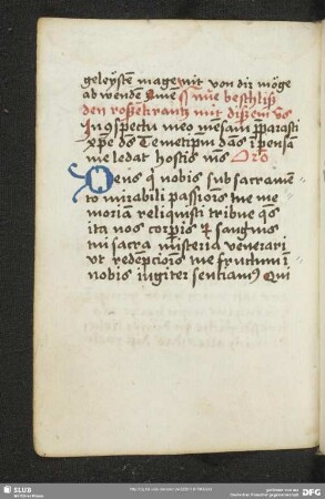 170v: Eucharistiegebet, lat.