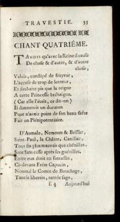Chant Quatriéme