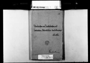 Abschriften von Denkschriften und politischen Aktenstücken.