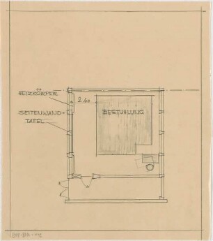 Grund, Peter; Bad Vilbel; Ernst Reuter Schule - Klassenzimmer (Grundriss)