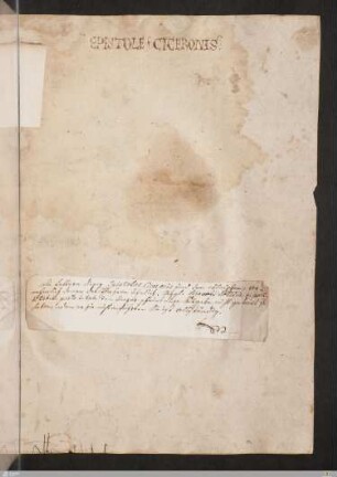 Epistolae ad familiares