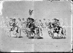Darstellung des Anspachischen Dragoner-Regiments