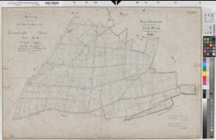 Werl (Werl), Separation Werl, Bl. 3 Brouillonkarte 1 Flur 3
