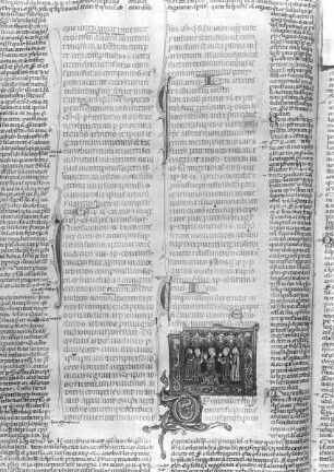 Johannes Andreas in Decretales / Joannis Andree glossa in Decretales — Verhandlung / Rechtsprechung, Folio fol. 58 v