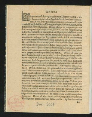 Censura Argentoratensis.