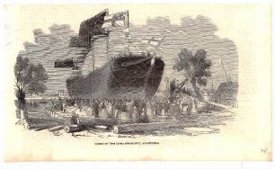 Launch of The "Louisa Shelbourne" at Battersea