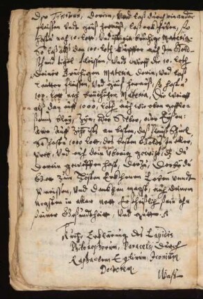 Raphael Egli: Kurtze Erklärung des Lapidis Philosophorum Paracelsi
