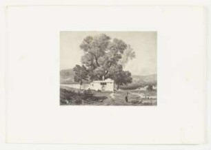 Quelle in der Umgebung von Konstantinopel, Tafel 119 aus: "Les artistes contemporains", Band 6, Paris 1851