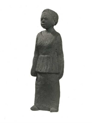 Junge Frau. Gips. Ghana, 20. Jahrhundert