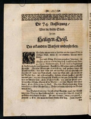 380-391, 74. - 76. Außlegung