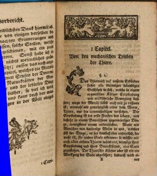 Allgemeine Betrachtungen über die Triebe der Thiere, hauptsächlich über ihre Kunsttriebe : Zum Erkenntniß des Zusammenhanges der Welt, des Schöpfers und unser selbst