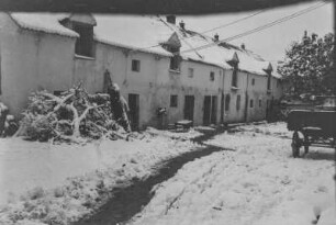 Wohnstallhäuser, Winteraufnahme