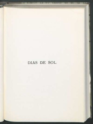 Días de sol