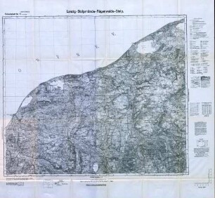 Reichskarte: Einheitsblatt 11 (1cm-Karte) Lanzig-Stolpmünde-Rügenwalde-Stolp