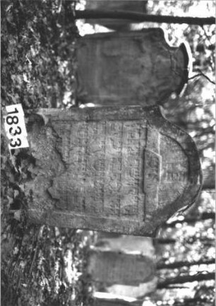 Grabstein 1833