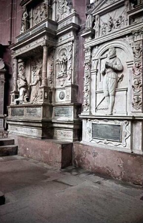 Grabmal für Graf Ludwig zu Stolberg-Königstein-Wertheim (gest. 1574) und Walburga zu Wied (gest. 1578), sog. Königstein'sches Epitaph