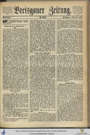Nr. 256-280 (November 1878)