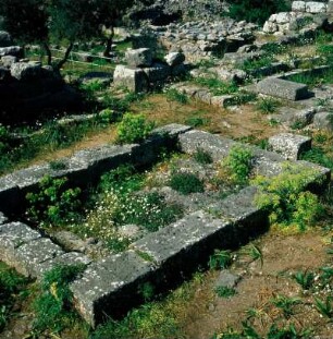 Lato. Prytaneion auf der Agora (Ruine)