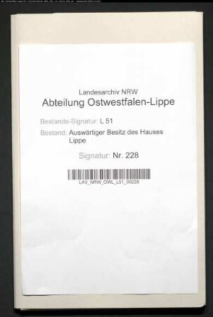 Quittungen der Herrschaft Vianen