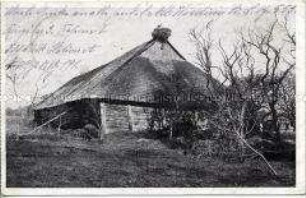 Verlassenes Bauernhaus in Russland