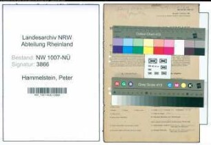 Entnazifizierung Peter Hammelstein , geb. 20.04.1906 (Landw.Arbeiter)