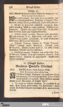 XI. Pfingst-Lieder.