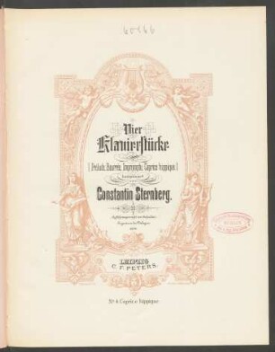 No. 4: Caprice hippique : Piano solo