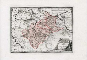 Der Königlichen Republik Polen Woiwodschaften Sieradz, Lentschitz, und Rawa, oder Gross Polens südlicher Theil. Nro. 40