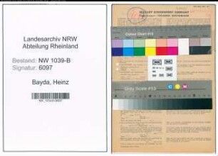 Entnazifizierung Heinz Bayda , geb. 03.04.1920 (Postbote)