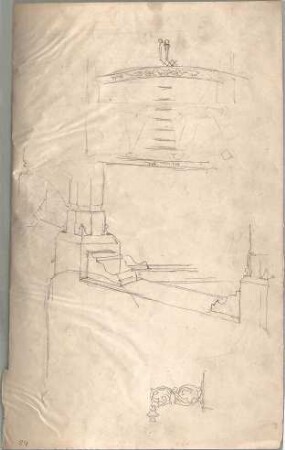 Seeberger, Gustav; Architekturdetails, Ornamentzeichnungen - Details