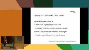 Online-Radio sender.fm: Podcast trifft Freies Radio