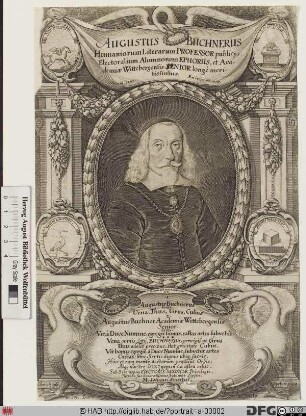 Bildnis August(us) Buchner