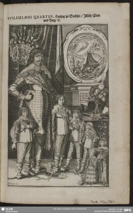 Wilhelmus Quartus, Hertzog zu Sachsen, Jülich, Cleve und Burg, [et] c.