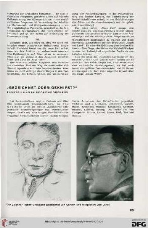 Gezeichnet oder geknipst