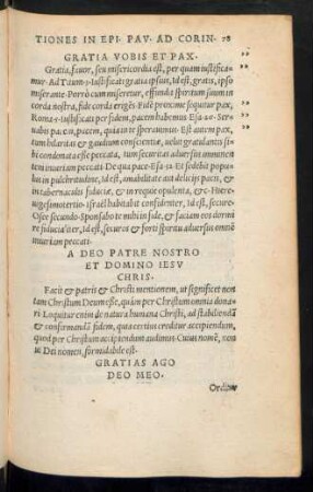 Gratia Vobis Et Pax.