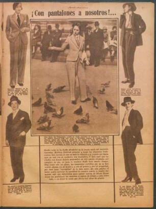 ¡Con pantalones a nosotros!... [Fotografías]