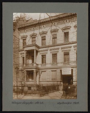 Mietshaus Königin-Augusta-Straße 45, Berlin-Mitte: Ansicht