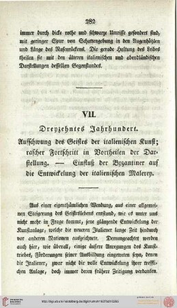 VII. Dreizehntes Jahrhundert [...]