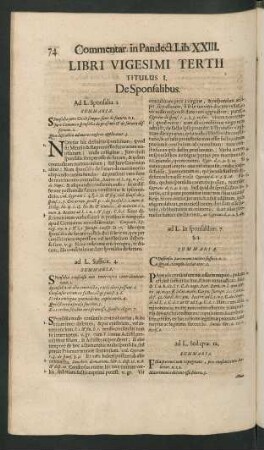 Libri Vigesimi Tertii