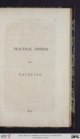 Practical lessons upon painting